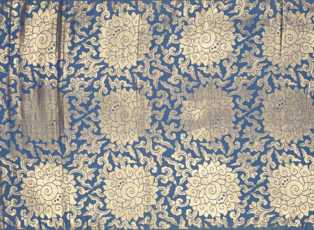 图片[1]-Moon-white lotus brocade-China Archive